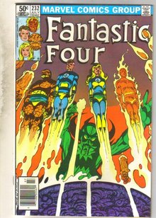 Fantastic Four #232 comic book very good 4.0