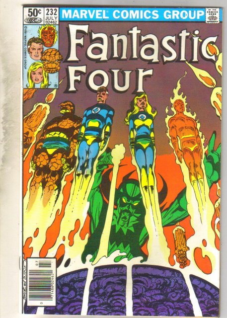 Fantastic Four #232 comic book very good 4.0