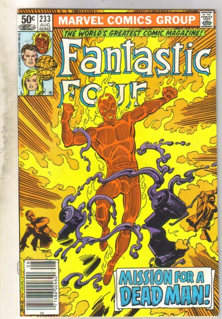Fantastic Four #233 comic book very fine/near mint 9.0