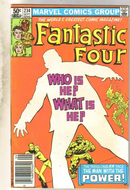 Fantastic Four #234 comic book very fine 8.0