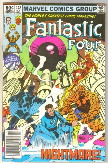 Fantastic Four #248 comic book very fine 8.0
