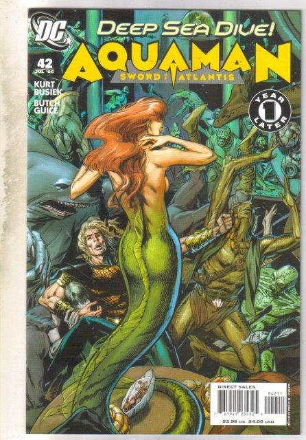 Aquaman #42 comic book mint 9.8