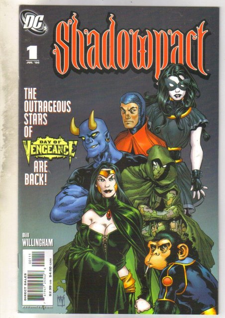 Shadowpact #1 comic book mint 9.8