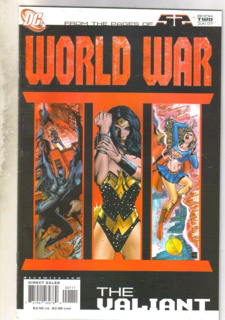 World War Book Two The Valiant comic book near mint 9.4