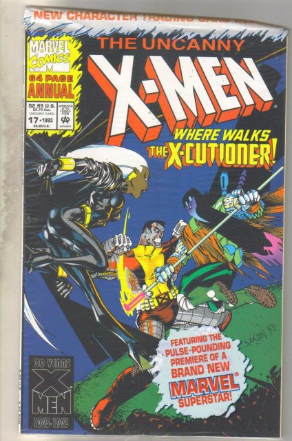 Uncanny X-men Annual #17 comic book mint 9.8