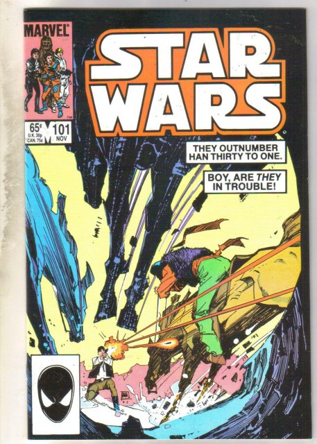 Star Wars #101 comic book near mint 9.4