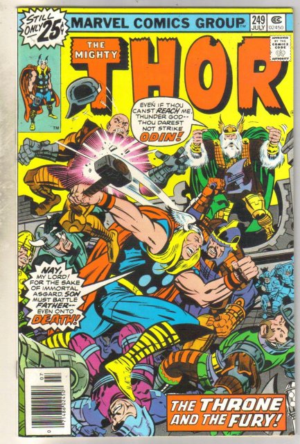 Mighty Thor #249 comic book near mint 9.4