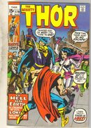 Mighty Thor #179 comic book very good/fine 5.0