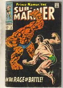 Sub-Mariner #8 comic book very good 4.0