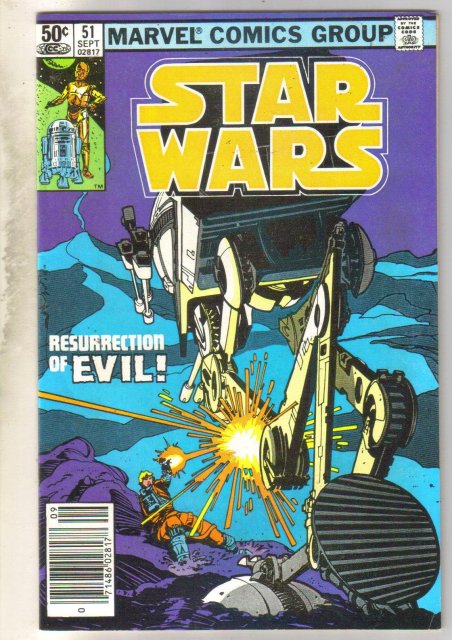 Star Wars #51 comic book fine/very fine 7.0