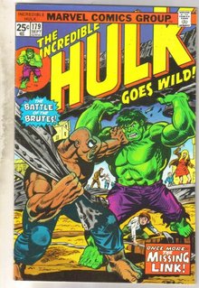 Incredible Hulk #179 comic book very fine 8.0