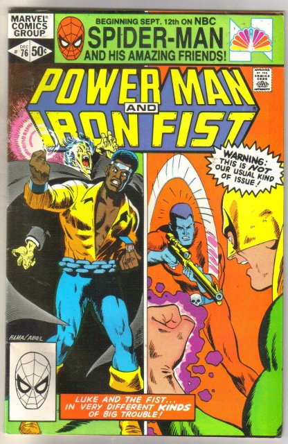 Power Man and Iron Fist #76 comic book very fine 8.0