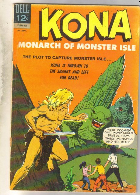 Kona Monarch of Monster Isle #15 comic book very good 4.0