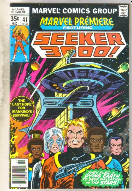 Marvel Premiere #41 (Seeker 3000!) comic book near mint 9.4
