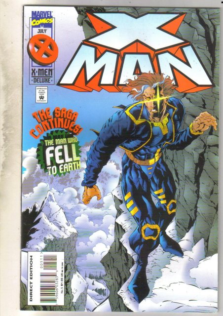 X Man #5 comic book near mint 9.4