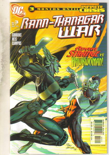 Rann-Thanagar War #3 comic book mint 9.8