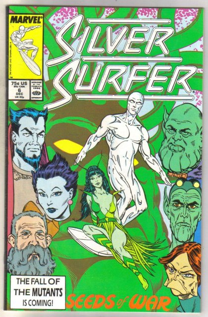 Silver Surfer #6 comic book near mint 9.4
