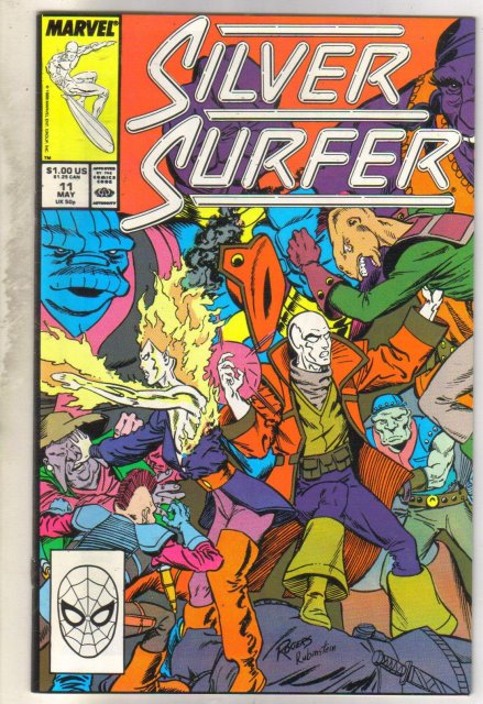 Silver Surfer #11 comic book near mint 9.4