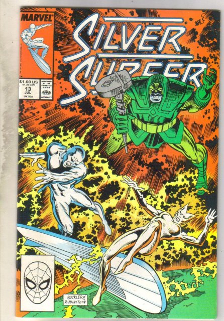 Silver Surfer #13 comic book near mint 9.4