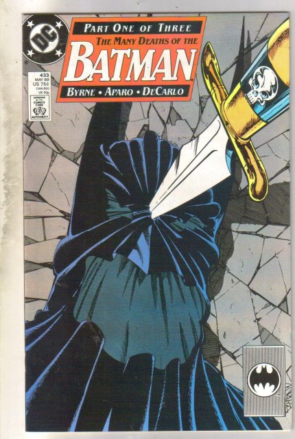 Batman #433 comic book near mint 9.4