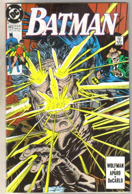 Batman #443 comic book near mint 9.4