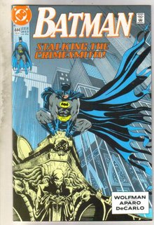Batman #444 comic book near mint 9.4