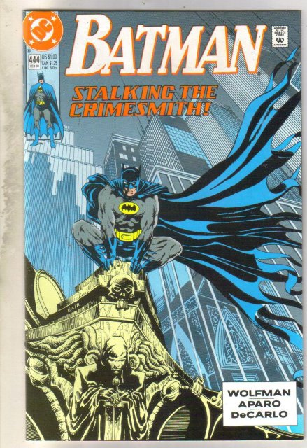 Batman #444 comic book near mint 9.4