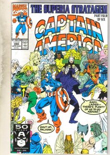 Captain America #390 comic book near mint 9.4