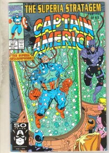 Captain America #391 comic book near mint 9.4