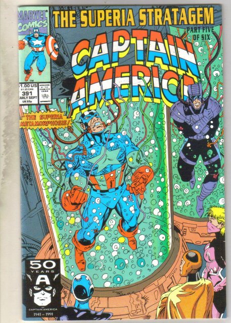 Captain America #391 comic book near mint 9.4