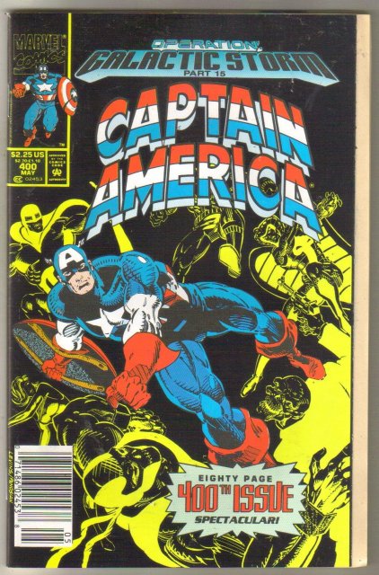 Captain America #400 comic book mint 9.8
