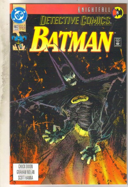 Detective Comics #662 comic book near mint 9.4