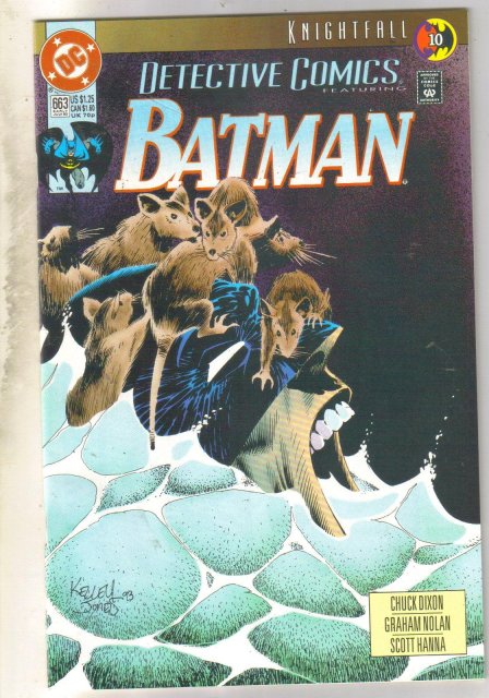 Detective Comics #663 comic book near mint 9.4