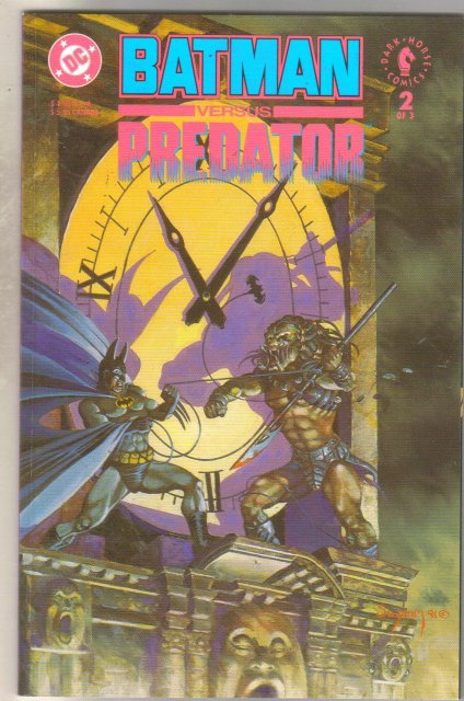 Batman Vs. Predator #2 comic book mint 9.8