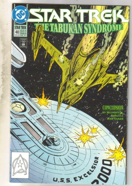 Star Trek #40 comic book near mint 9.4