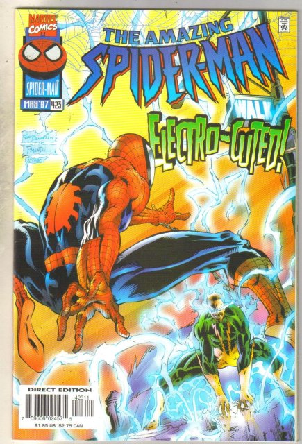 Amazing Spider-man #423 comic book near mint 9.4