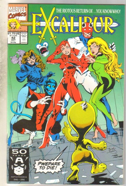 Excalibur #42 comic book mint 9.8