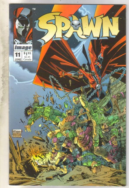 Spawn #11 comic book near mint 9.4