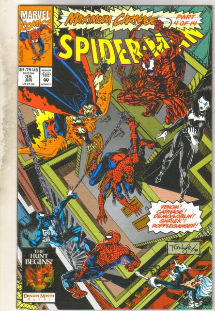 Spider-man #35 comic book near mint 9.4