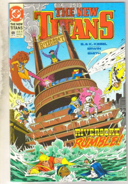 New Titans #69 comic book mint 9.8