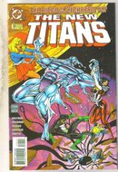 New Titans #124 comic book near mint 9.4
