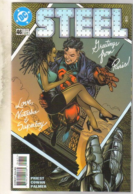 Steel #46 comic book near mint 9.4