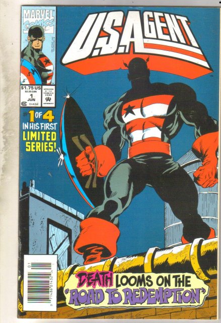 U.S. Agent #1 comic book near mint 9.4