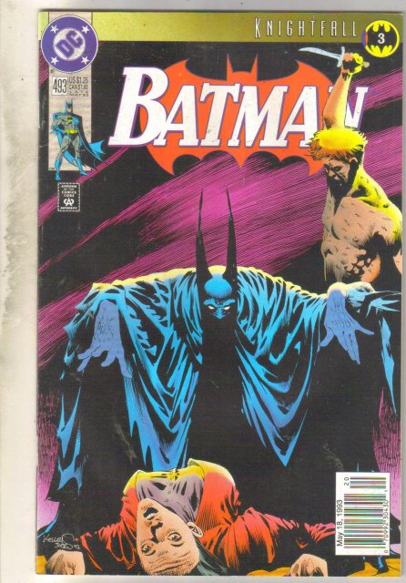 Batman #493 comic book near mint 9.4