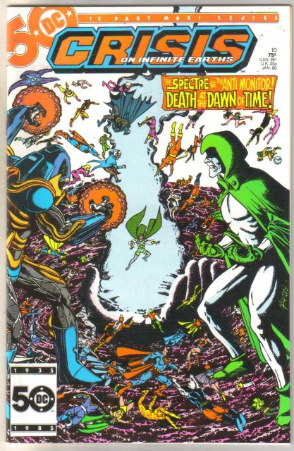 Crisis on Infinite Earths #10 comic book mint 9.8