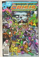 Crisis on Infinite Earths #9 comic book near mint 9.4