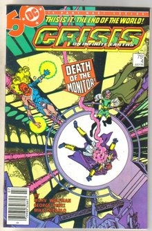 Crisis on Infinite Earths #4 comic book near mint 9.4