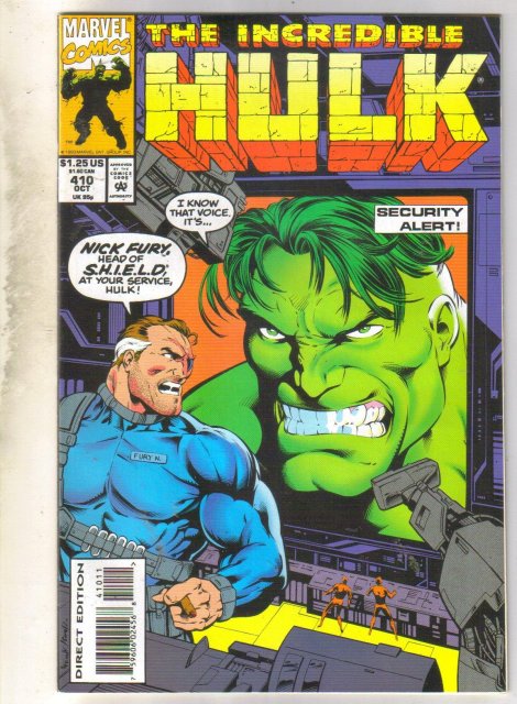 Incredible Hulk #410 comic book near mint 9.4