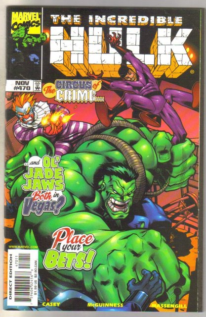 Incredible Hulk #470 comic book near mint 9.4
