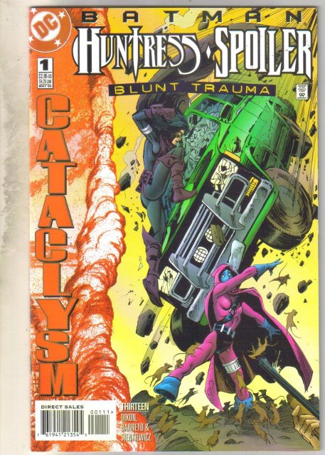 Batman Huntress Spoiler #1 comic book near mint 9.4